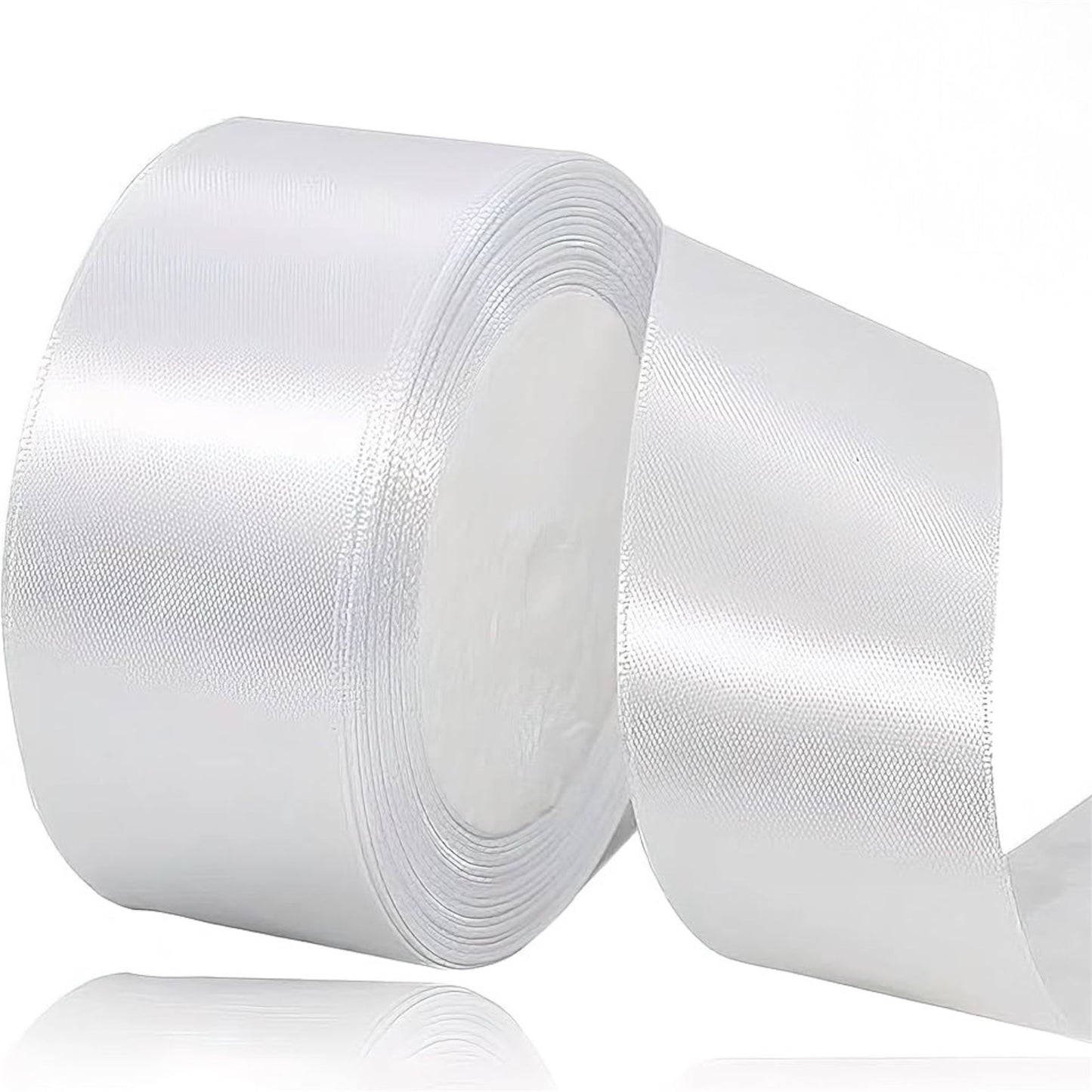 CINTA RASO 4CMX20METROS BLANCO-COD-01
