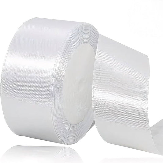 CINTA RASO 4CMX20METROS BLANCO-COD-8001
