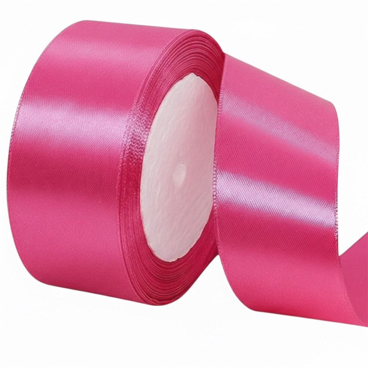 CINTA RASO 4CM X 20 METROS FUSCIA