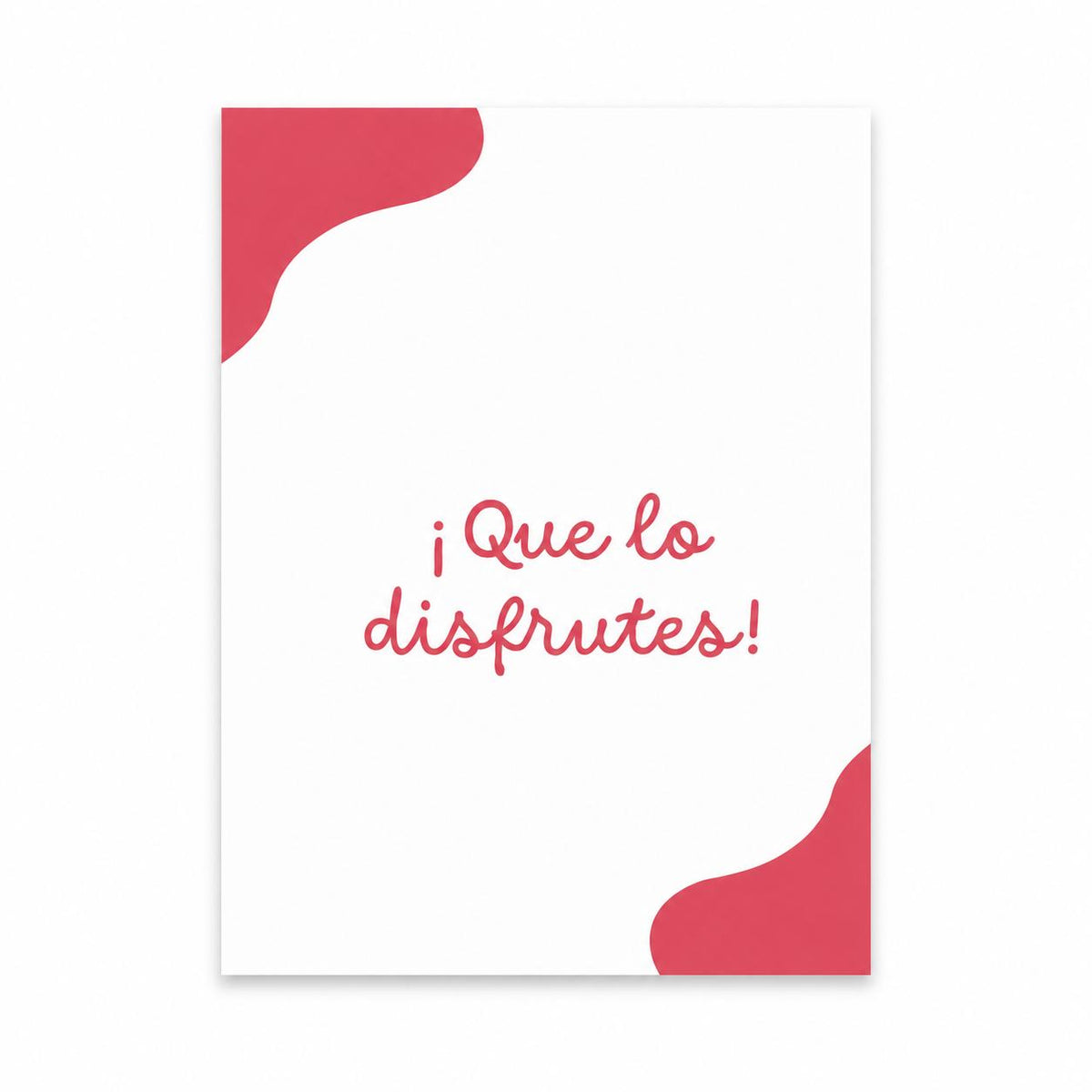 Tags “que lo disfrutes” contiene 10 unidades - TAGS.12