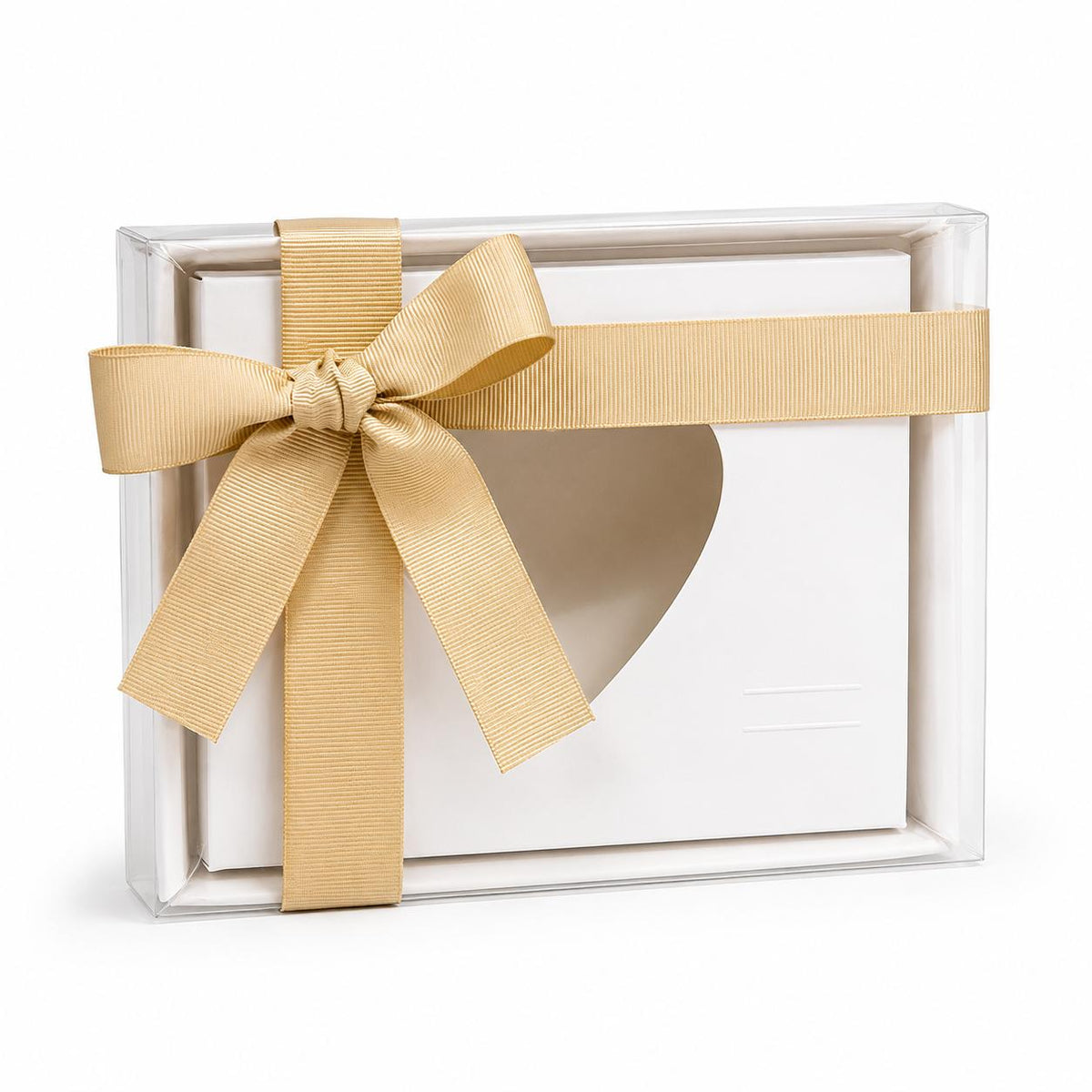 CAJA 16x13x7cm CON TAPA DE ACETATO y divisoria  - COR2