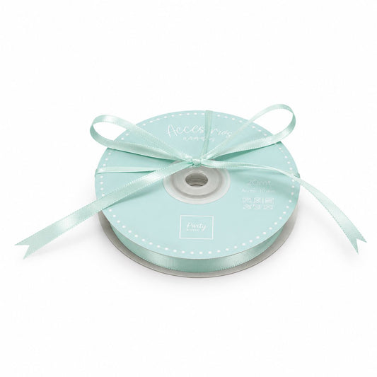 CINTA RASO 6mm X 20 METROS -tiffany
