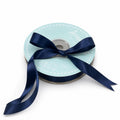 CINTA RASO 1CM X 20 METROS - azul marino 187