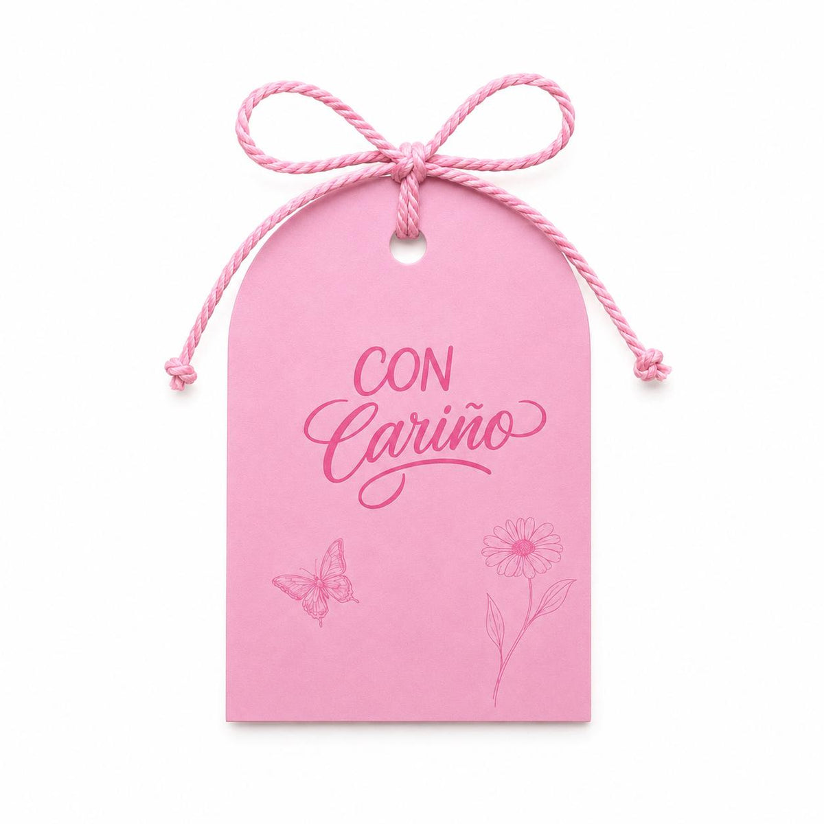 Tags “con cariño” - contiene 10 unidades