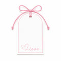 Tags “Love” rosado contiene 10 unidades - TAGS.17