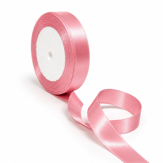 CINTA RASO 1.5CM X 20 METROS rosa viejo cod-8032