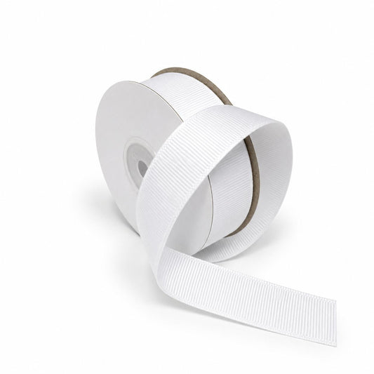 CINTA GROSS 2.5CM X 20 METROS - blanco COD-8001