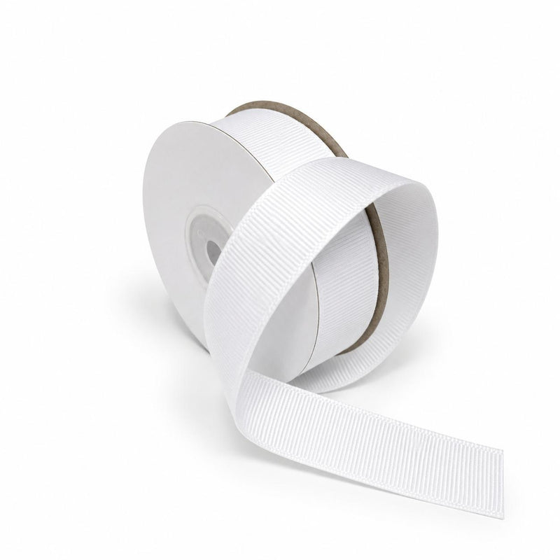 CINTA GROSS 2.5CM X 20 METROS - blanco COD-8001