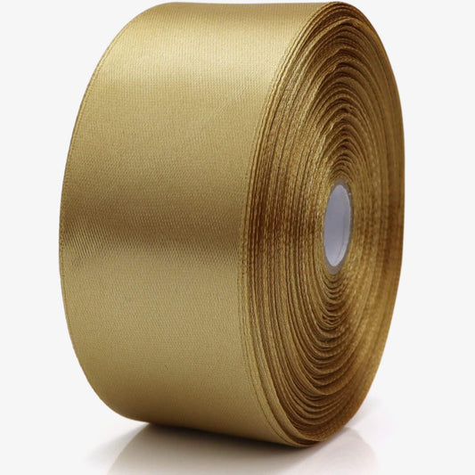 Cinta raso 38mm x 20 metros - Dorado G98