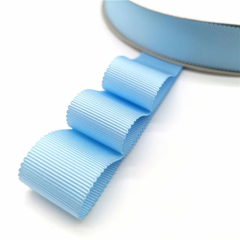Cinta gross 25mm x 20 metros - Celeste oscuro LB62