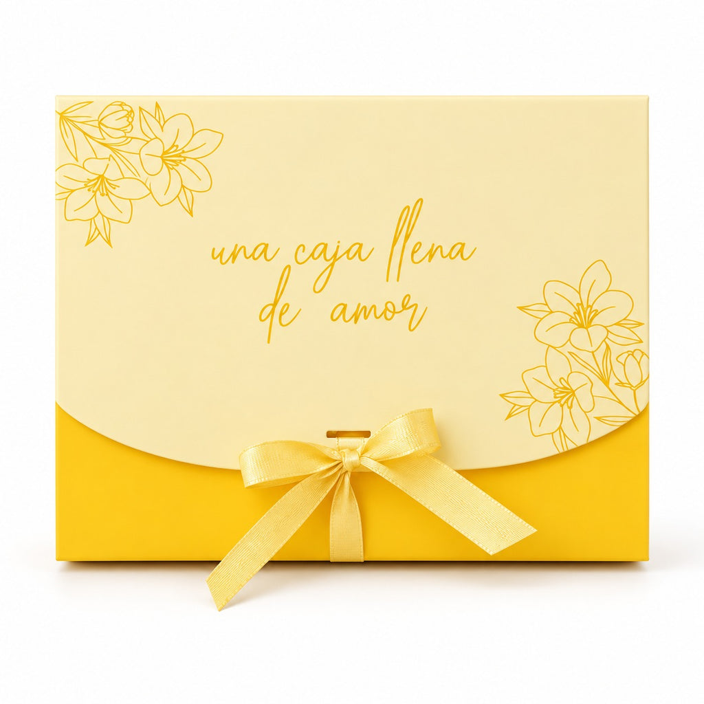 Caja Lazo Amarillo 23x17x7cm - 641882