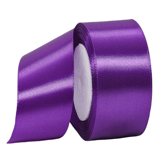 Cinta raso 38mm x 20 metros - Lila oscuro PU69