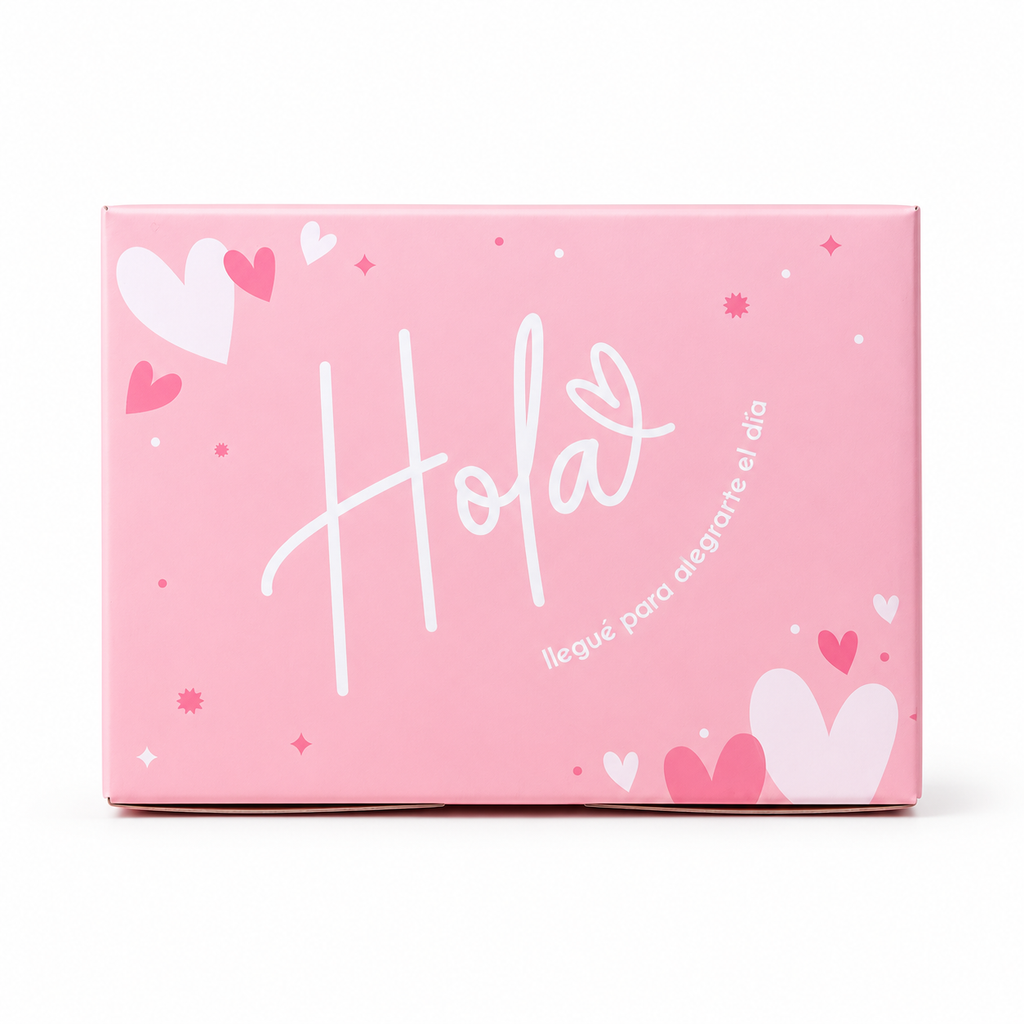 Caja 23x17x7cm - ¡Hola! Coral