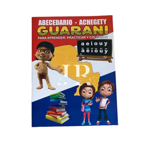 Abecedario Guaraní Libro (Grande) Pintalindo