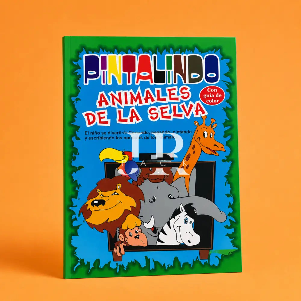 Animales de la Selva Libro (Grande) Pintalindo