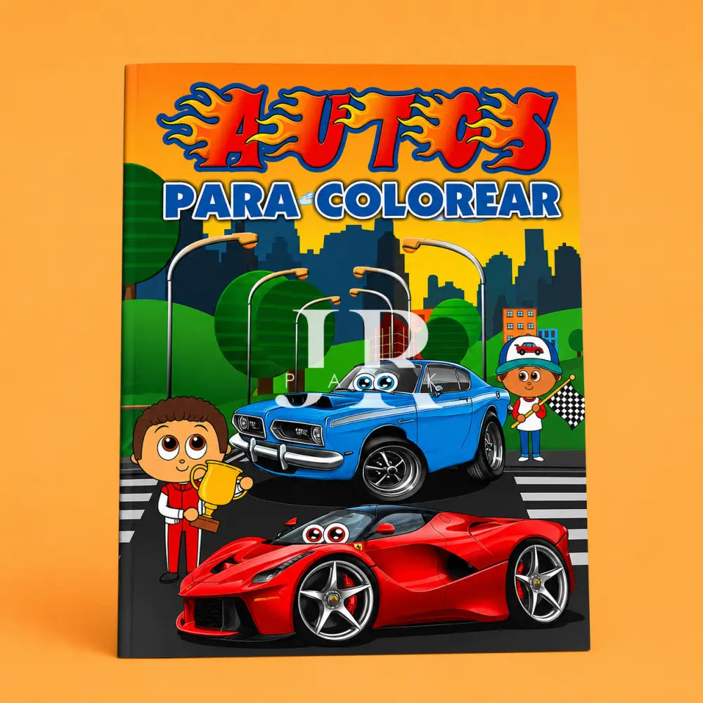 Autos Libros (Grande) Pintalindo