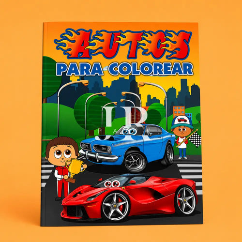 Autos Libros (Grande) Pintalindo