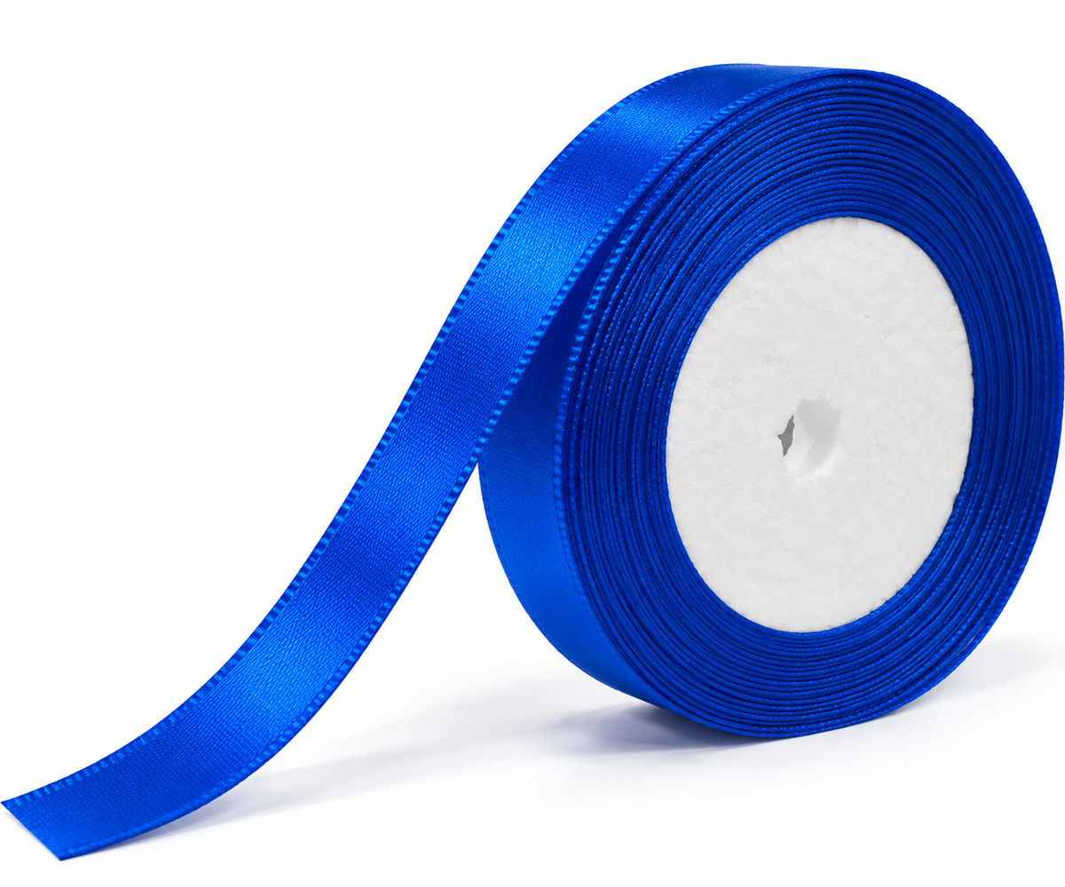 CINTA RASO 1CM X 20 METROS - AZUL  FRANCIA 643740