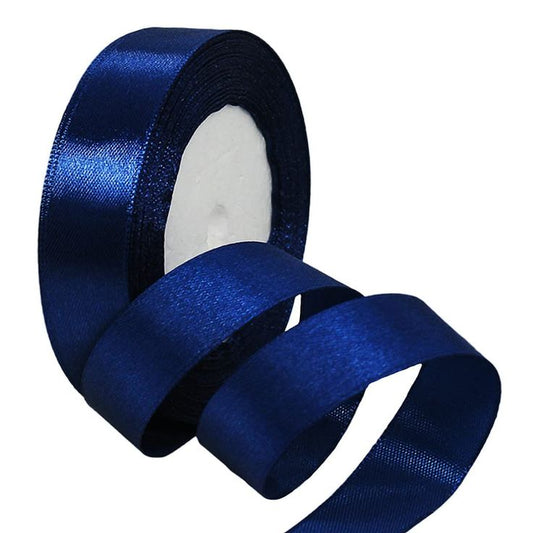 Cinta raso 25mm x 20 metros - Azul Francia B187