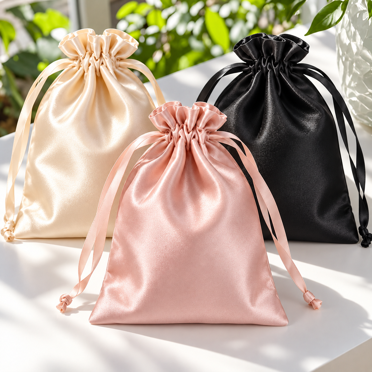 Bolsa satín 15x20cm - (cont. 10 und)