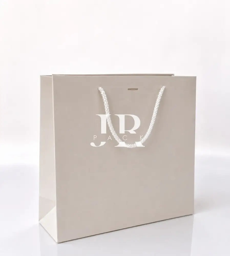 Bolsa 24x10x22cm Negro - Blanco - bolsa de papel