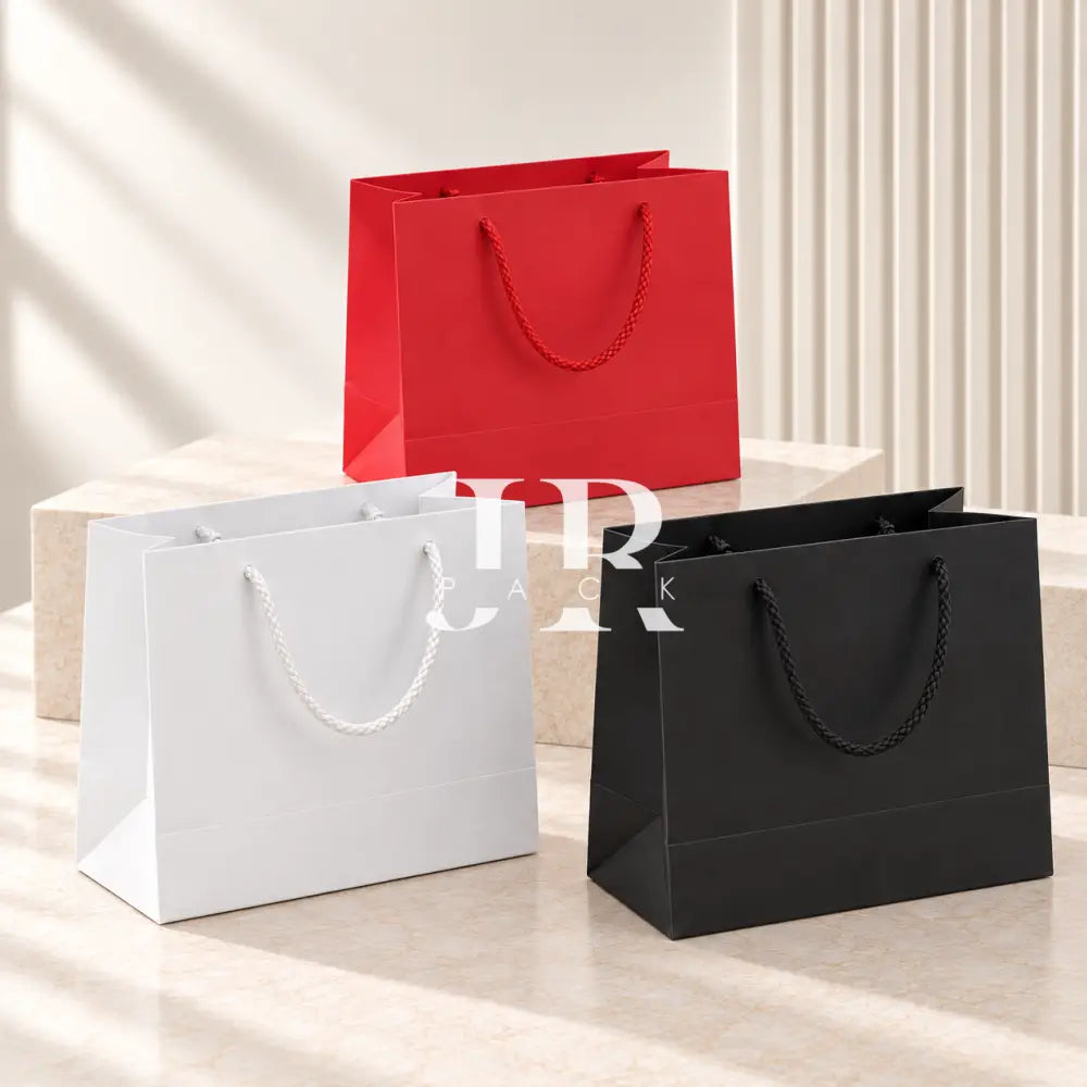 Bolsa 24x10x22cm Negro - bolsa de papel