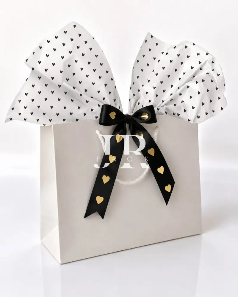 Bolsa 24x10x22cm Negro - bolsa de papel
