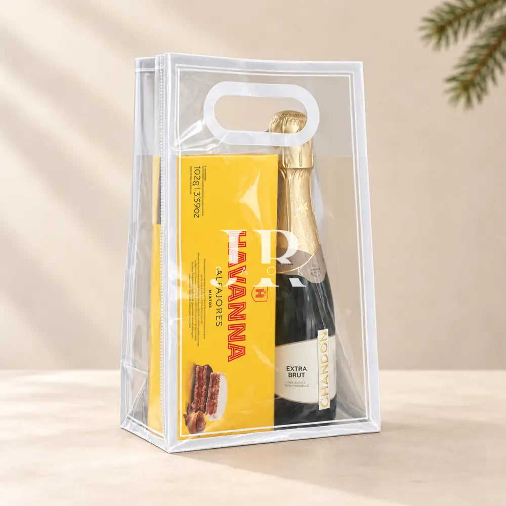 BOLSA PVC 15x8x24cm WH - BOLSA PVC