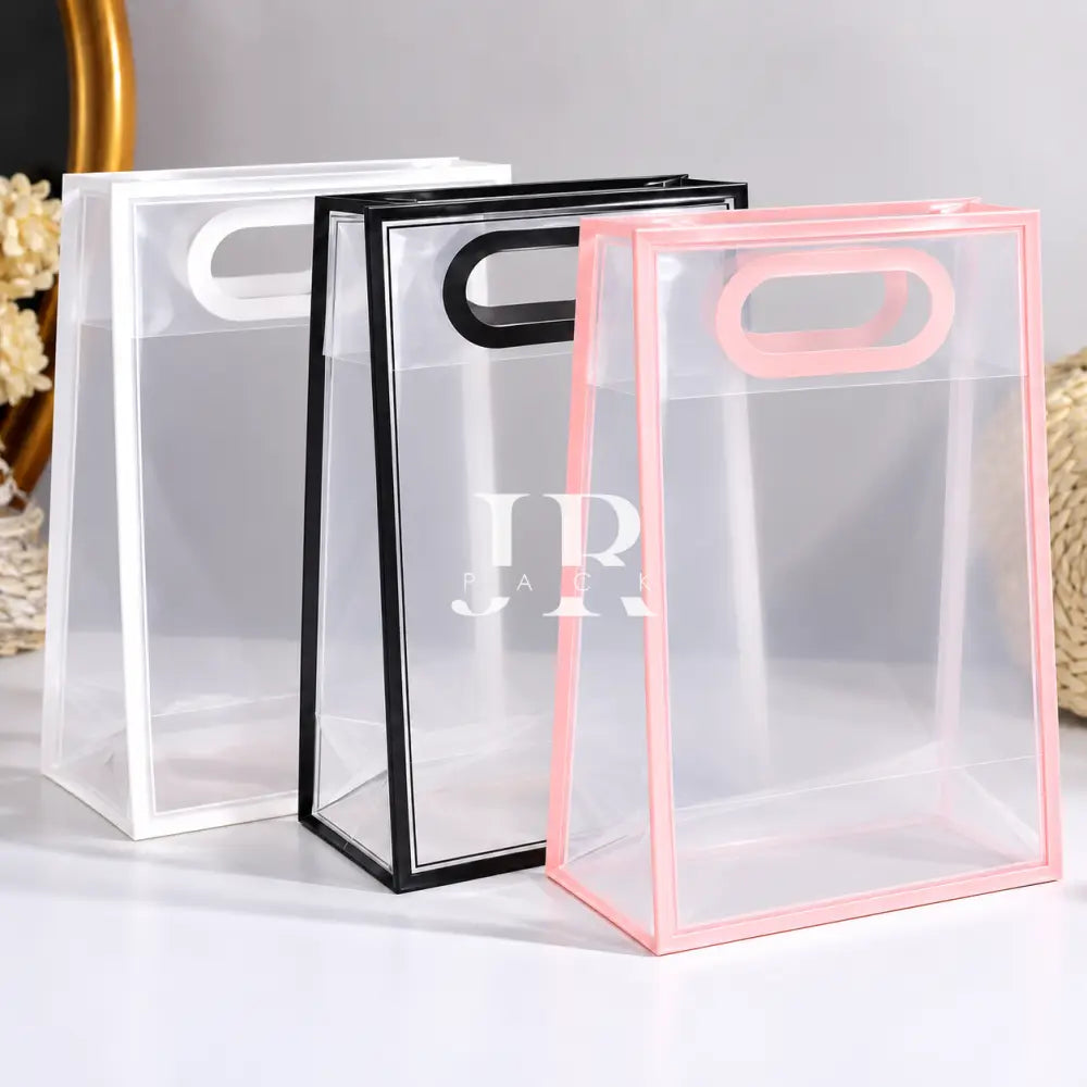 BOLSA PVC 18x8x26cm WH - BOLSA PVC