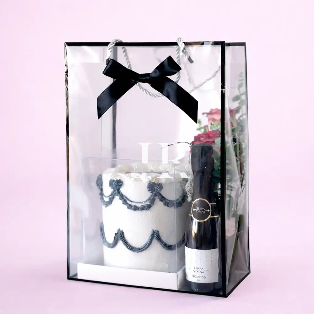 BOLSA PVC 24.5x15x35cm BK - 642875 - BOLSA PVC