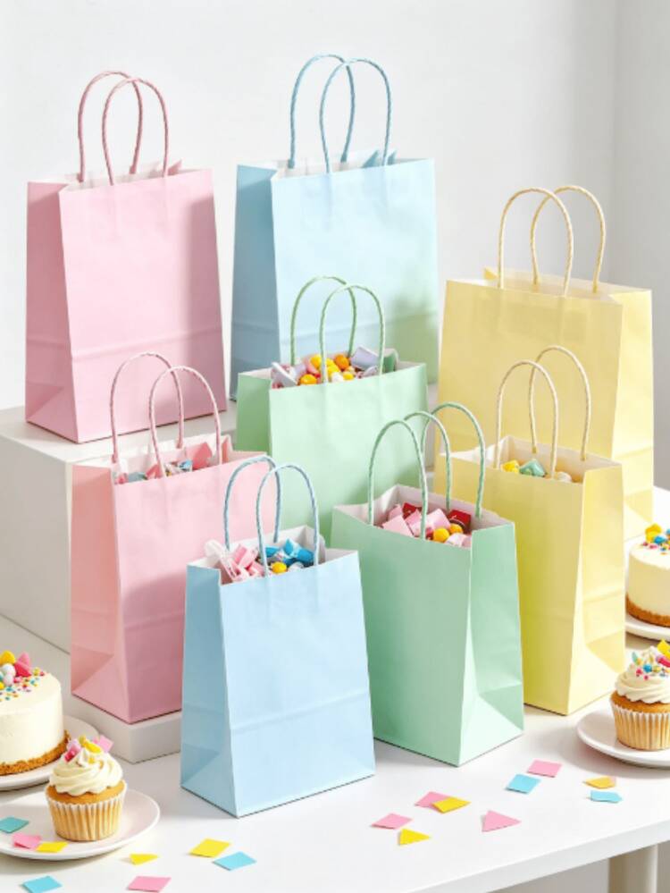 Bolsa Papel Pasteles - 21x11x27cm