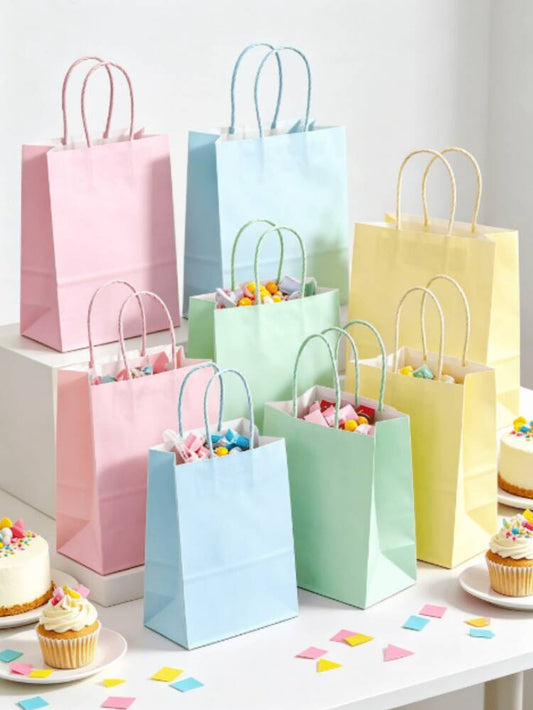 Bolsa Papel Pasteles - 21x11x27cm