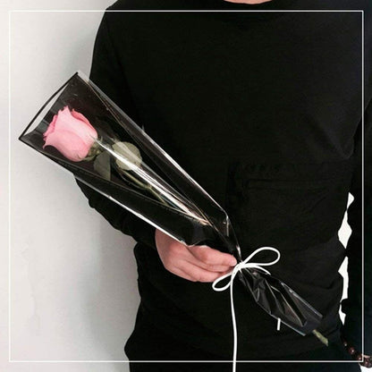 Bolsa Floral Soft Transparente 45x12.5cm (50 und)