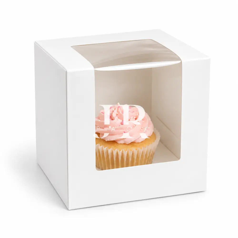CAJA 13x8.5x12cm P/ 1 CUPCAKE - 642110 - packaging