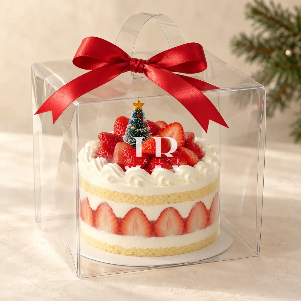 Caja 15x15x15cm c/ Manija TIRA - IDEAL PARA PAN DULCE 250GR. - packaging