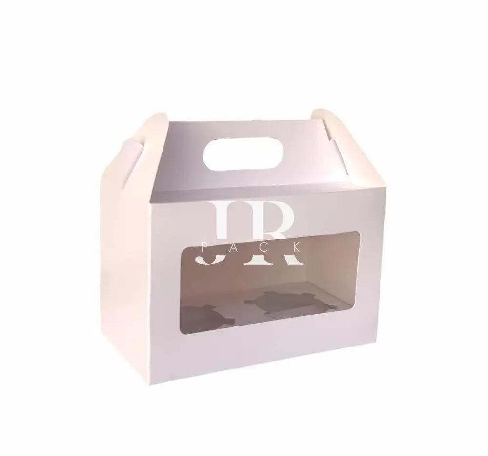 Caja 17x9.5x11cm para 2 cupcakes - 639428 + 642107 - packaging