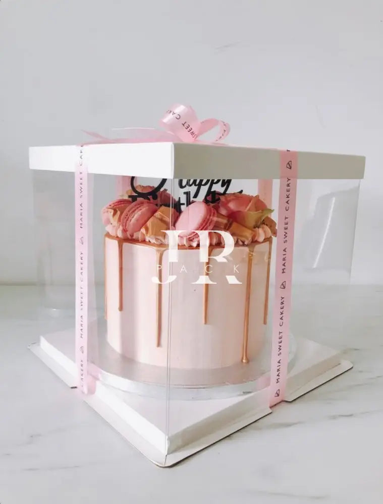 CAJA 18x18x20cm TRANSPARENTE - packaging