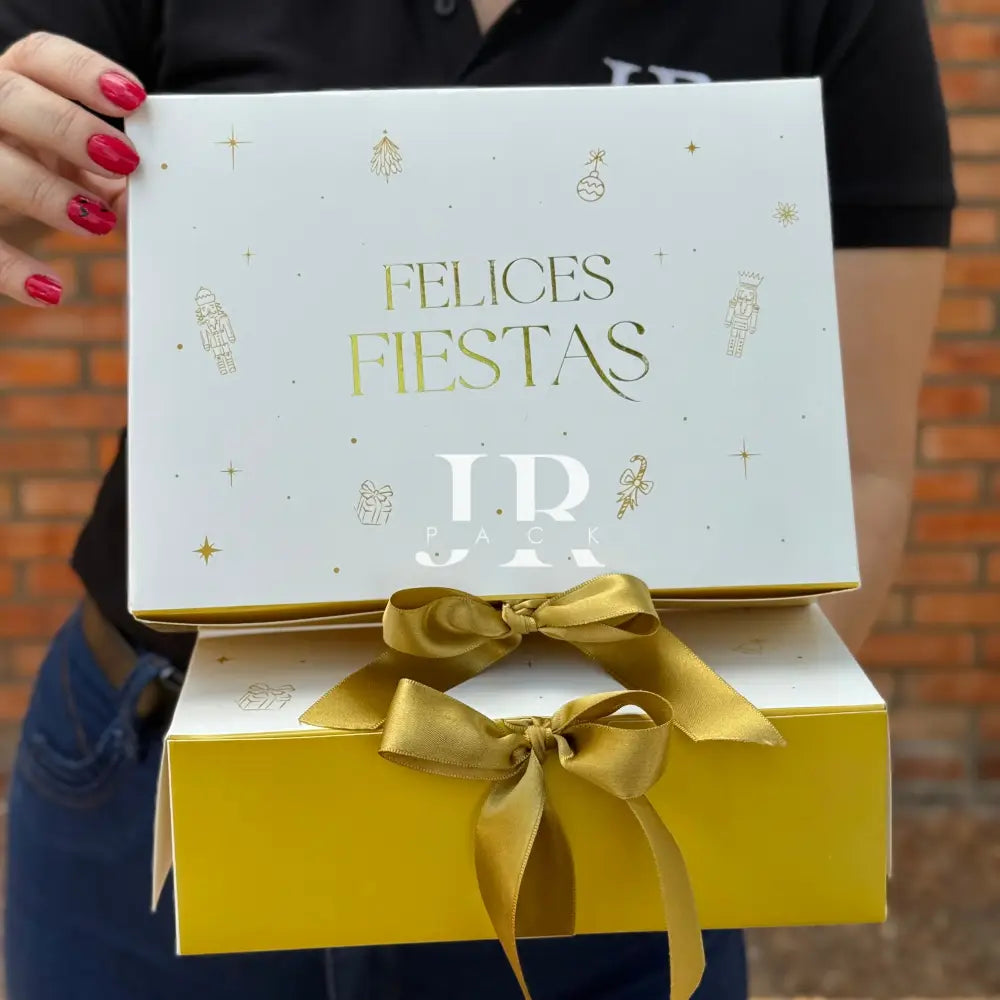 Caja 23x17x7cm Dorado - COD 642266 - packaging