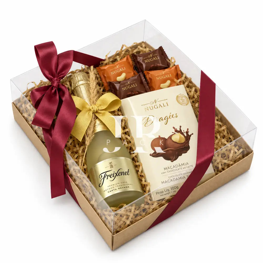 Caja 23x18x7cm con tapa de acetato - ACE01K - packaging
