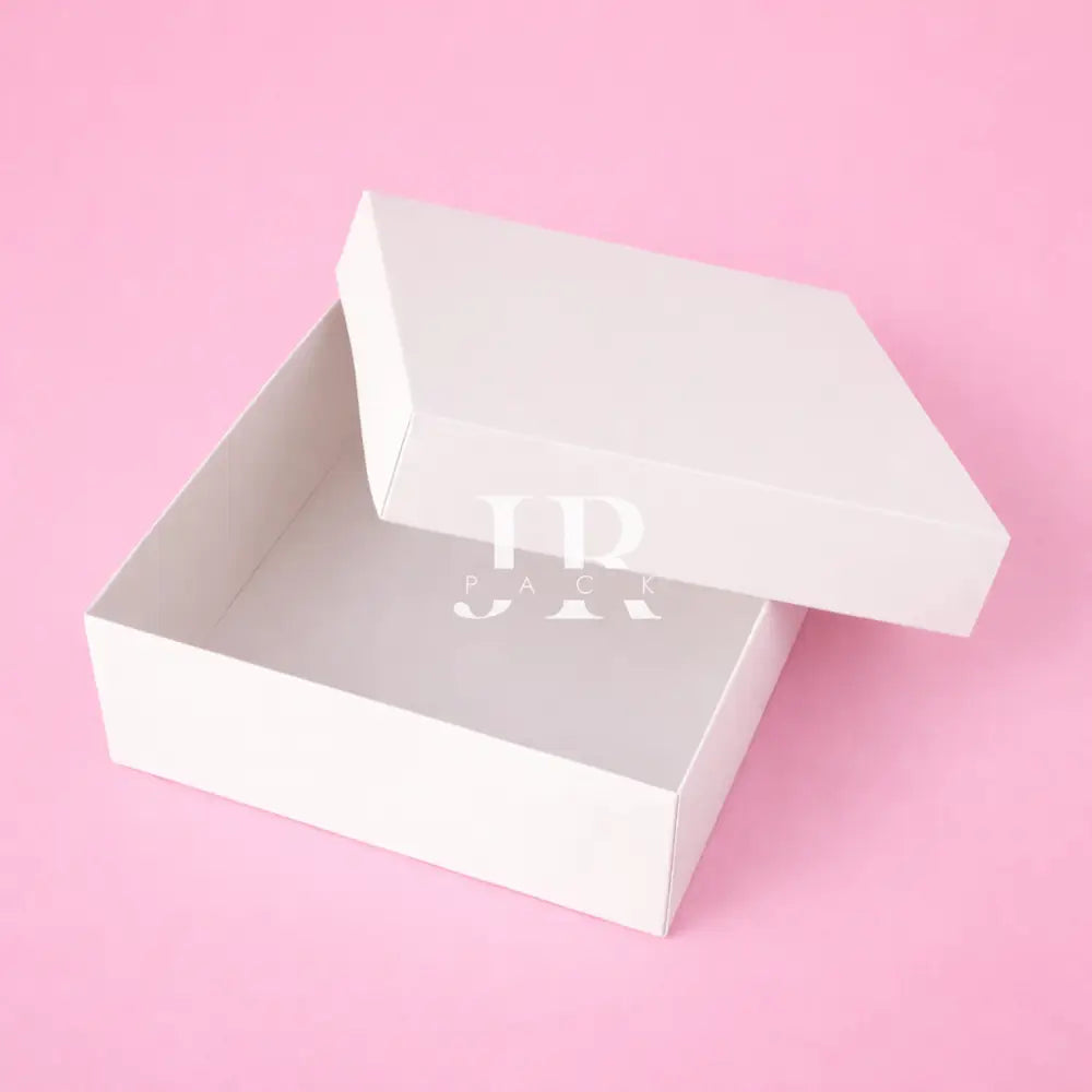 Caja 25x25x10cm Doble Pared Blanco - 640962 - packaging