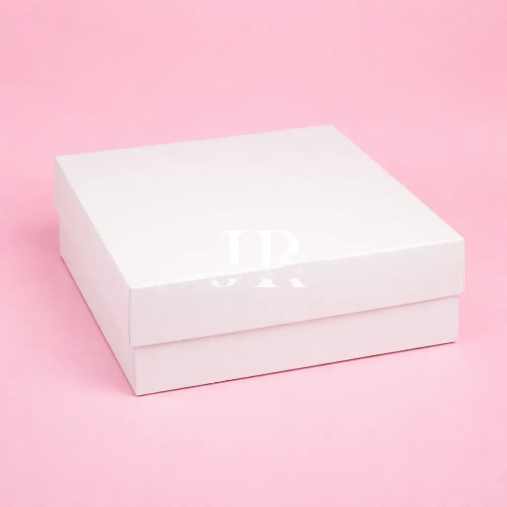 Caja 25x25x10cm Doble Pared Blanco - 640962 - packaging