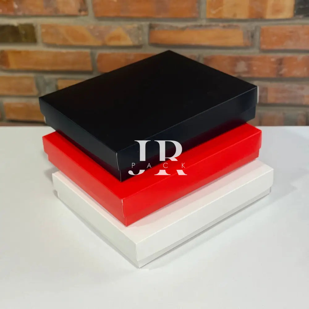 CAJA 26x22x4.5cm DOBLE PARED NEGRO MATE - 642393 - packaging