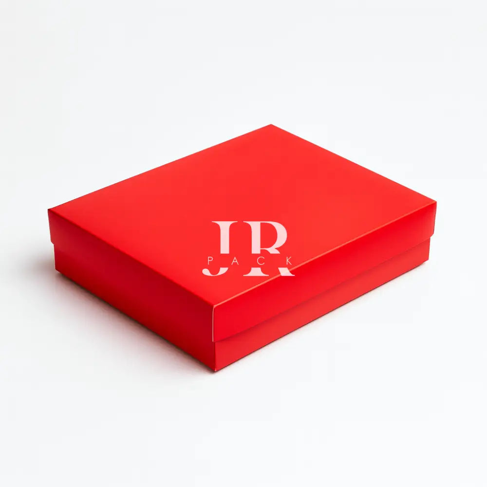 CAJA 26x22x4.5cm DOBLE PARED ROJO - 642392 - packaging