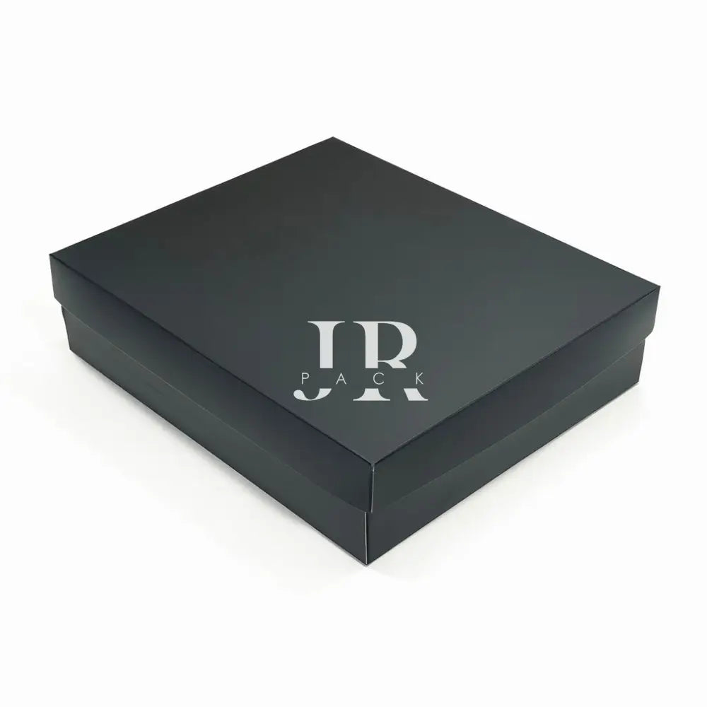 CAJA 26x22x6.5CM DOBLE PARED NEGRO MATE - packaging