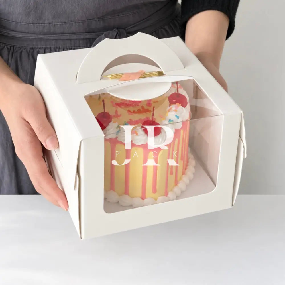 CAJA 26x26x17cm - INCLUYE BASE - packaging