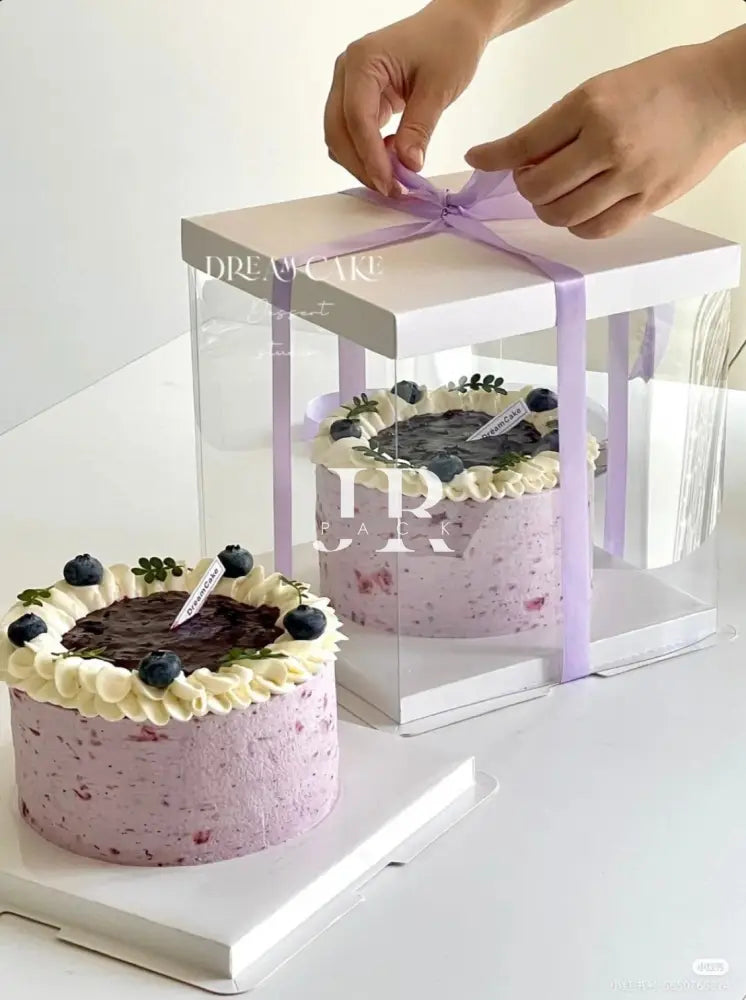 CAJA 26x26x18cm TRANSPARENTE - packaging