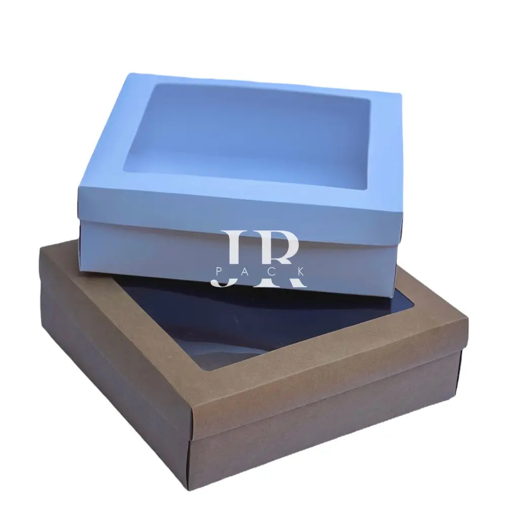 Caja 30x30x9cm Doble Pared con visor - 640666 - packaging