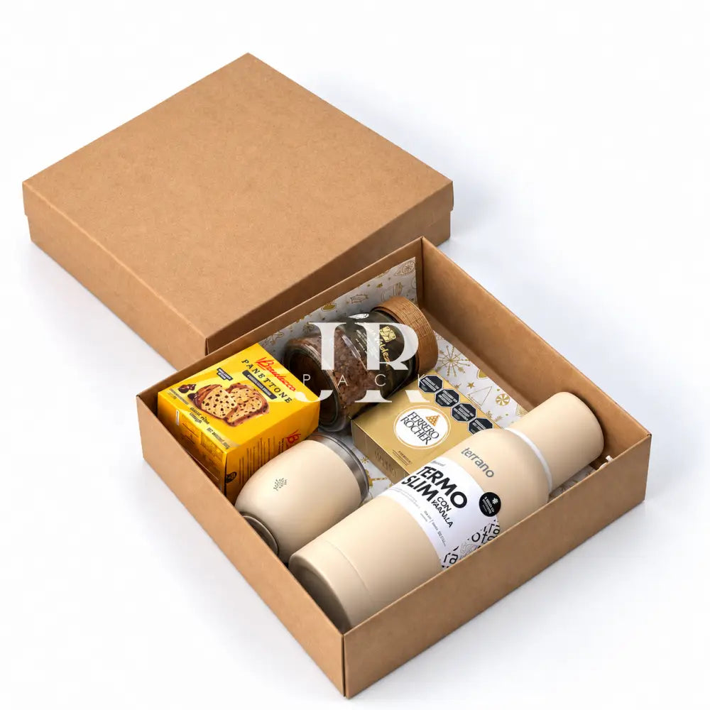 Caja 30x30x9cm Doble Pared Kraft - 639469 - packaging