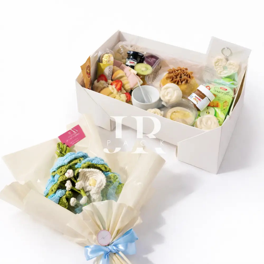 Caja 32x24x8cm Kit Mesa Blanco - packaging