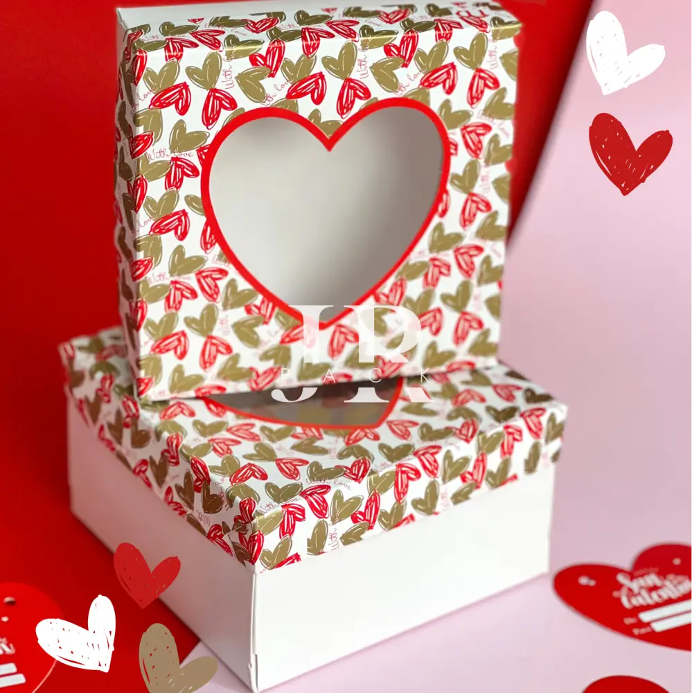 Caja Corazones 15x15x5cm - SV1